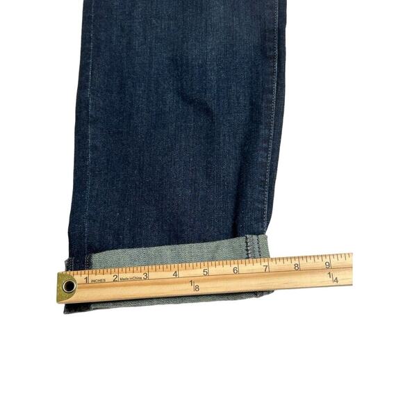 Torrid Jeans Womens Size 18 Boyfriend Dark Wash Cuffed Mid Rise Stretch Denim - Picture 13 of 14